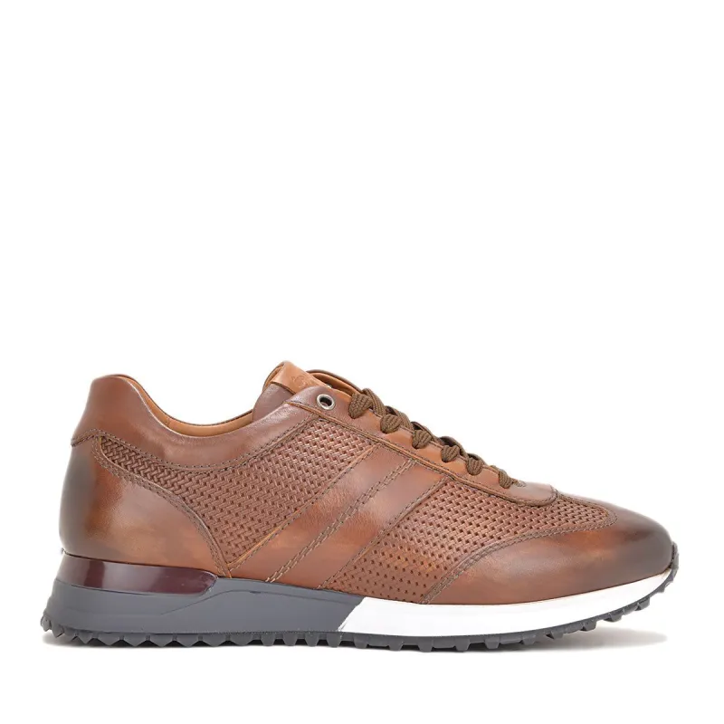 Ikaro Sneaker - Rust Leather sold by Bruno Magli