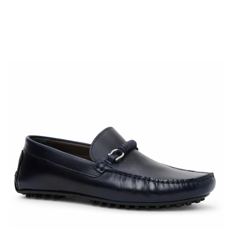 TORRO Dress M Slip On NAVY LEATHER sold by Bruno Magli