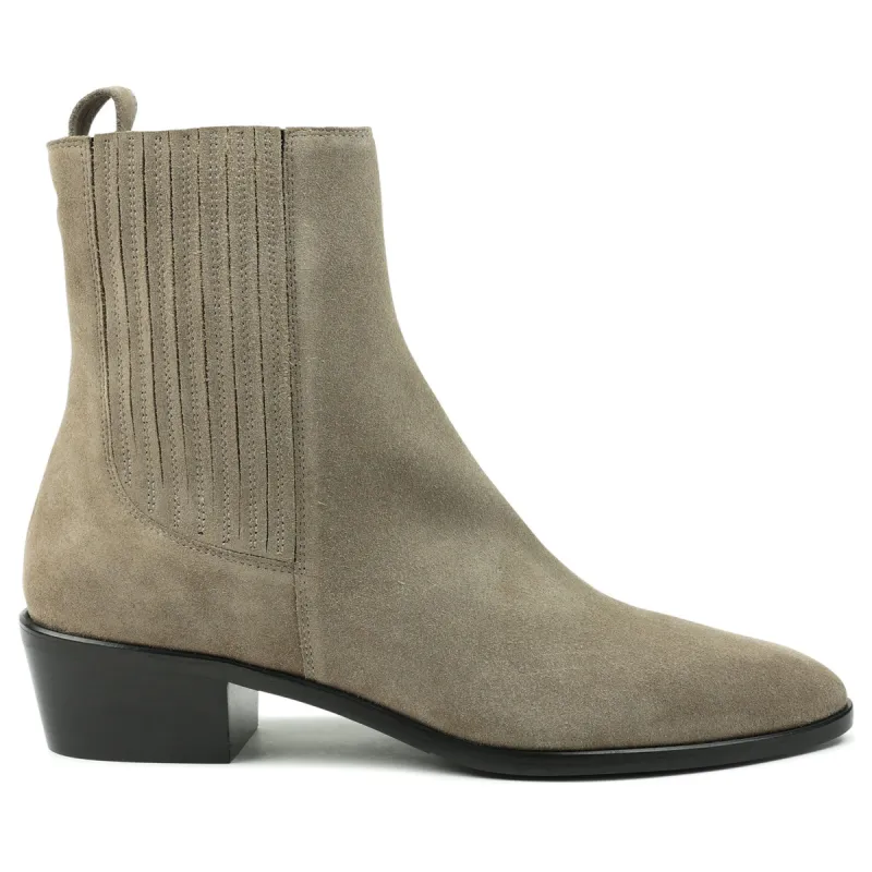 Campo Suede Chelsea Boot - Khaki sold by Bruno Magli