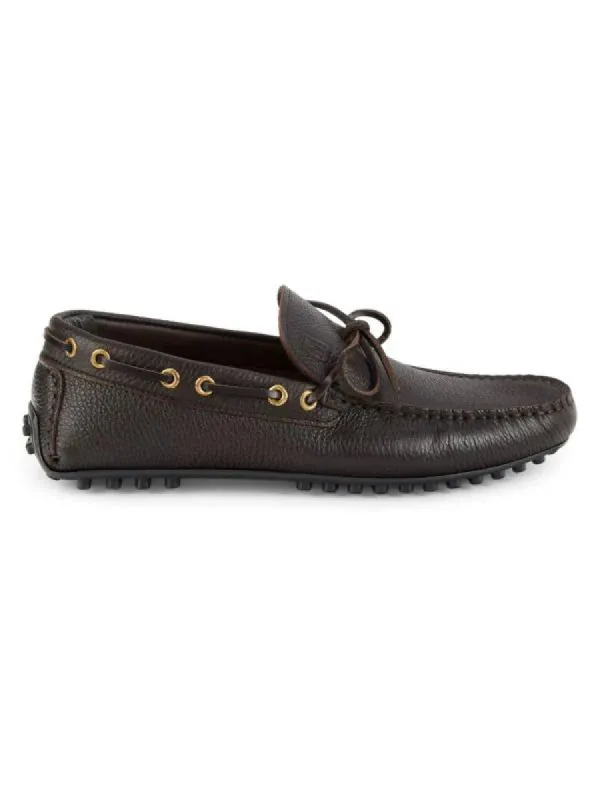 TINO Dress M Slip On DARK BROWN TUMB LEATHER sold by Bruno Magli