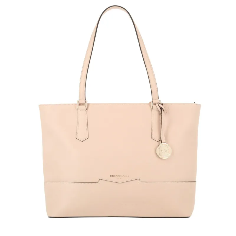 Pebbled Leather Easy Tote - Palomino sold by Bruno Magli