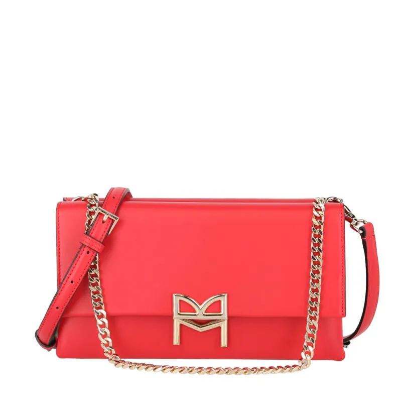 Concertina Crossbody Bag - Red sold by Bruno Magli