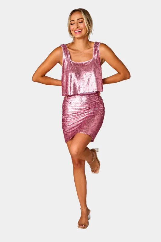 Sugar Two-Piece Set - Pretty In Pink sold by Buddy Love