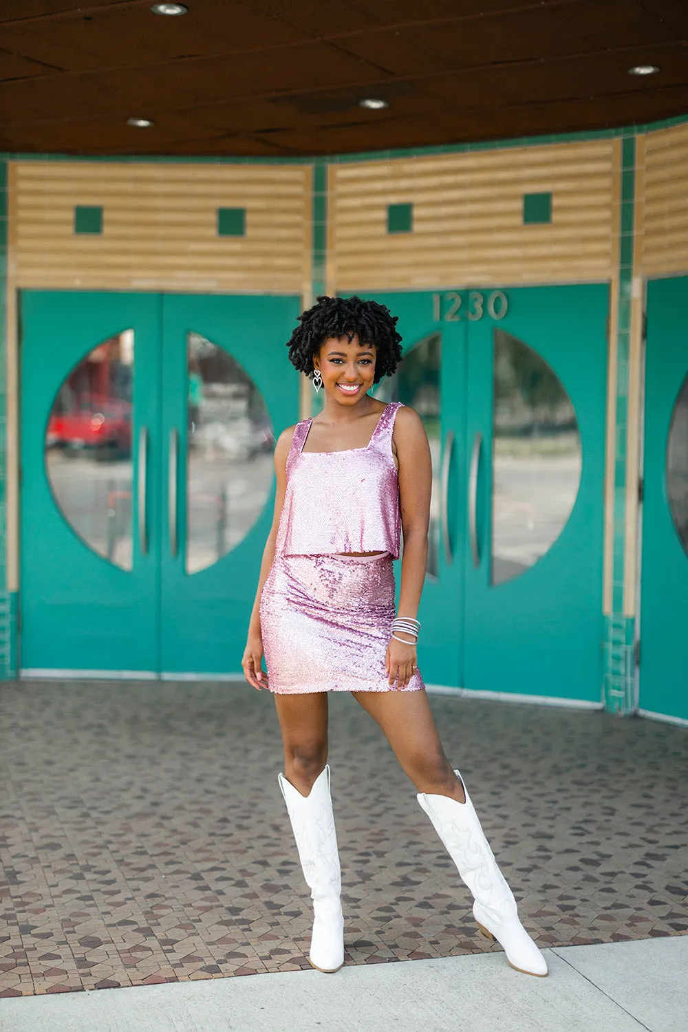 Sugar Two-Piece Set - Pretty In Pink sold by Buddy Love product image thumbnail 5