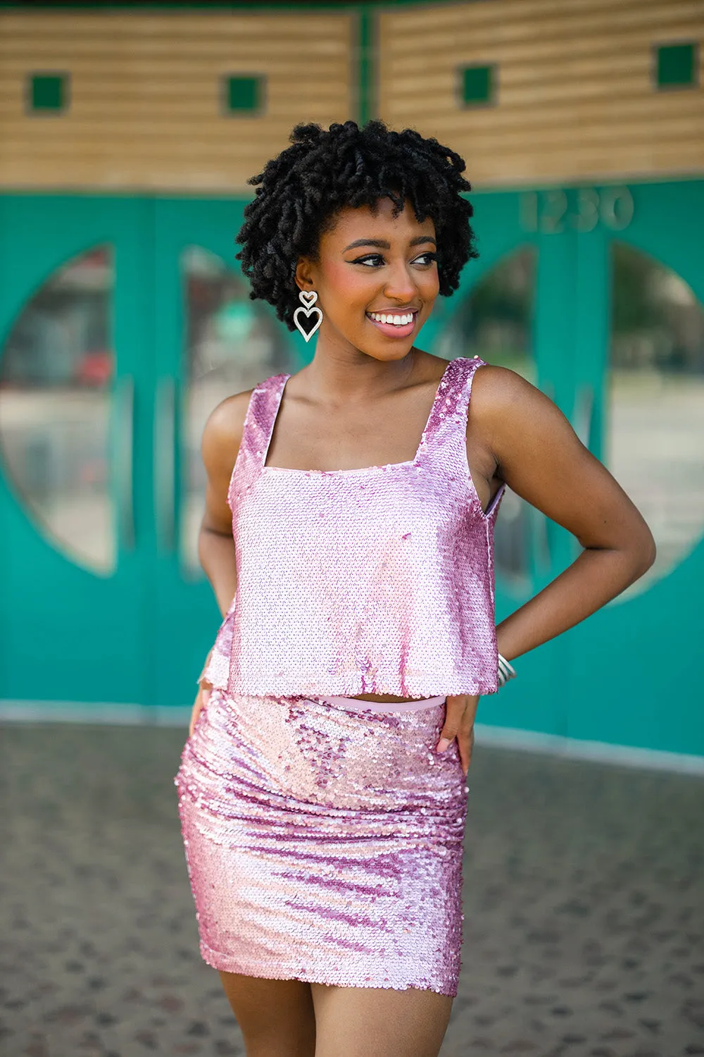 Sugar Two-Piece Set - Pretty In Pink sold by Buddy Love product image thumbnail 2