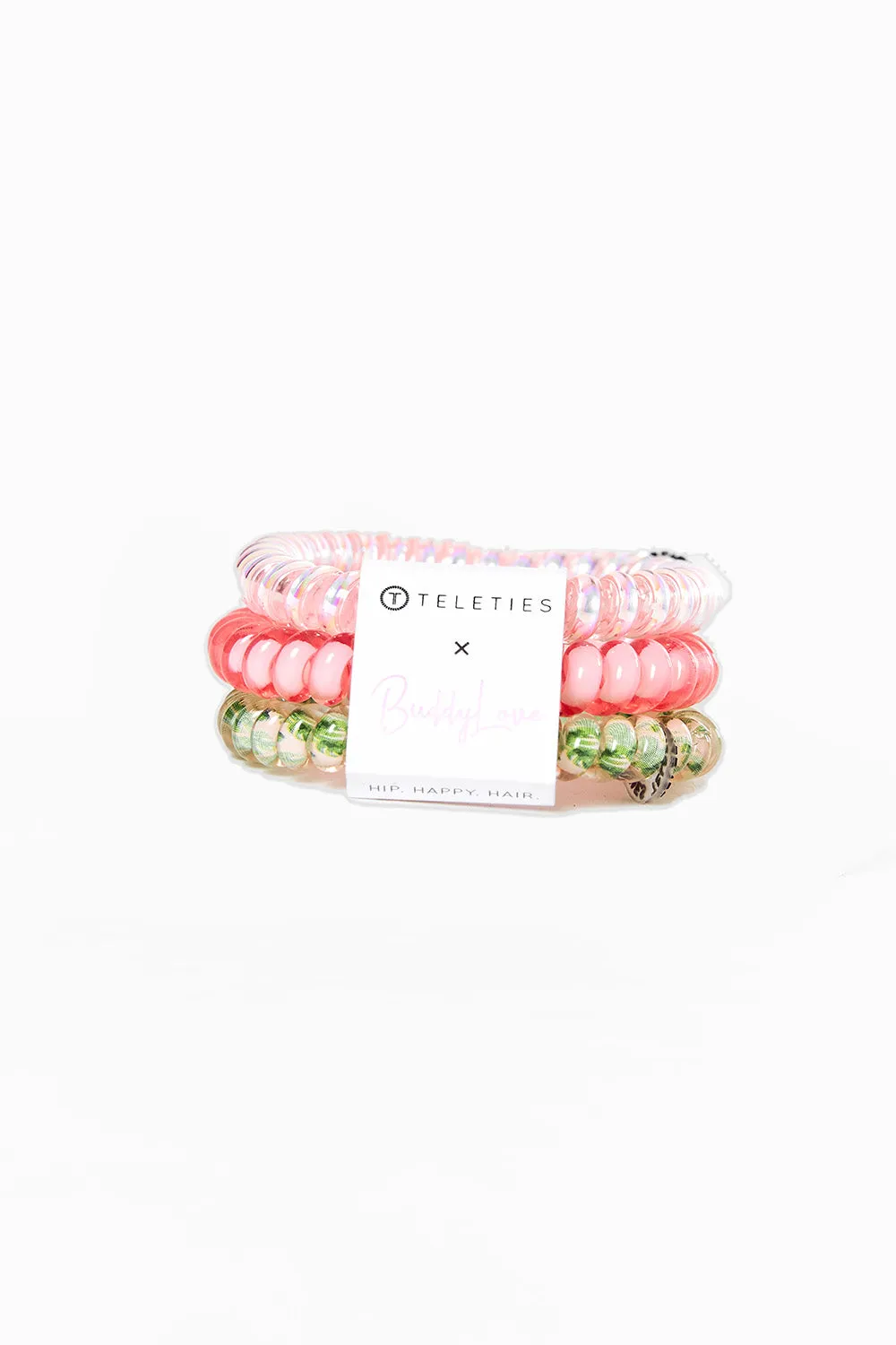Teleties xx BL Ponytail Holder Set sold by Buddy Love