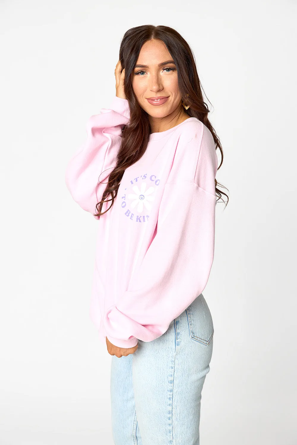 Vickie Graphic Sweatshirt - Be Kind sold by Buddy Love product image thumbnail 5