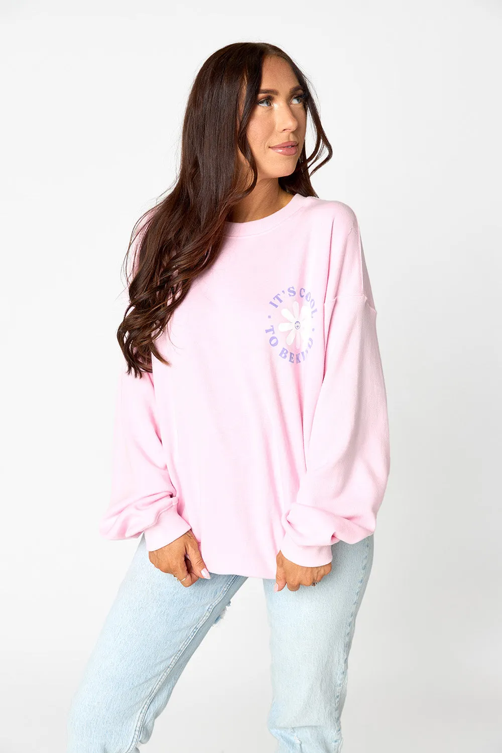 Vickie Graphic Sweatshirt - Be Kind sold by Buddy Love product image thumbnail 4