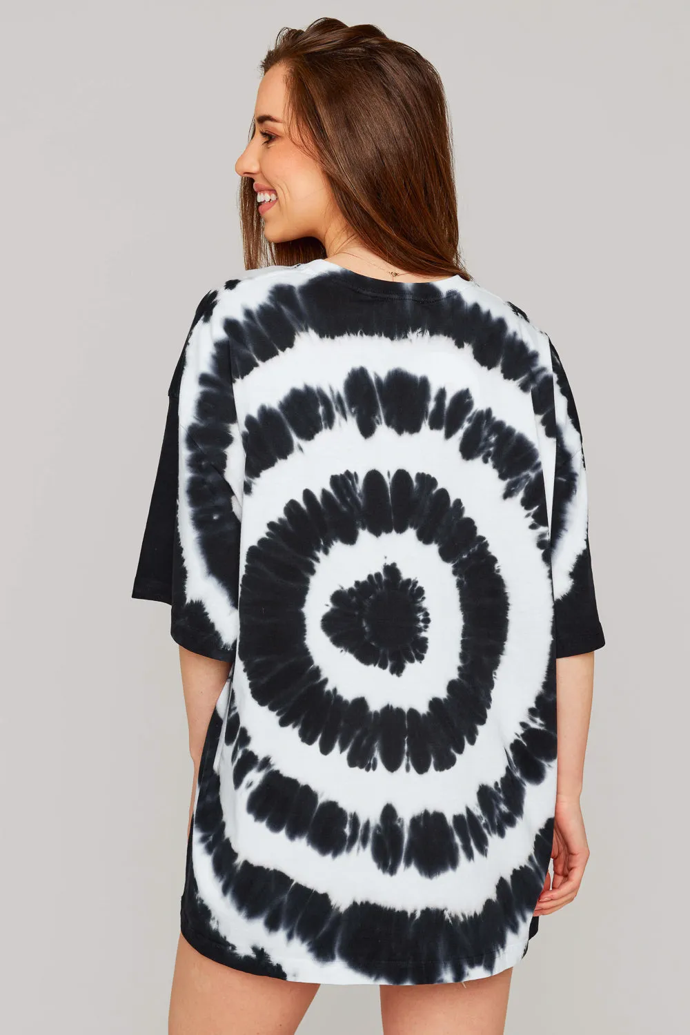 BuddyLove Zoo Oversized Graphic Tie-Dye Tee - Beat Everyone sold by Buddy Love product image thumbnail 5