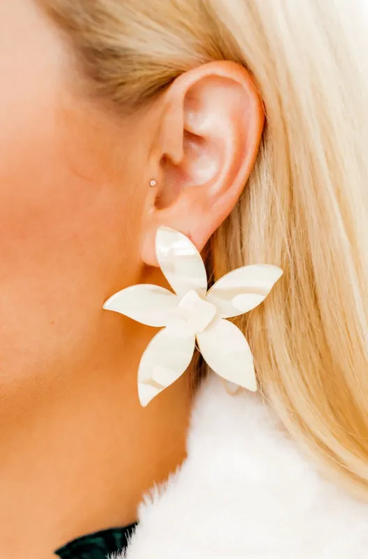 Annie Statement Earrings - Champagne Sparkle sold by Buddy Love