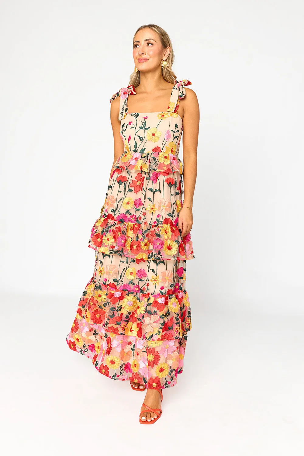 Edie Tie-Shoulder Maxi Dress - Unconditional sold by Buddy Love