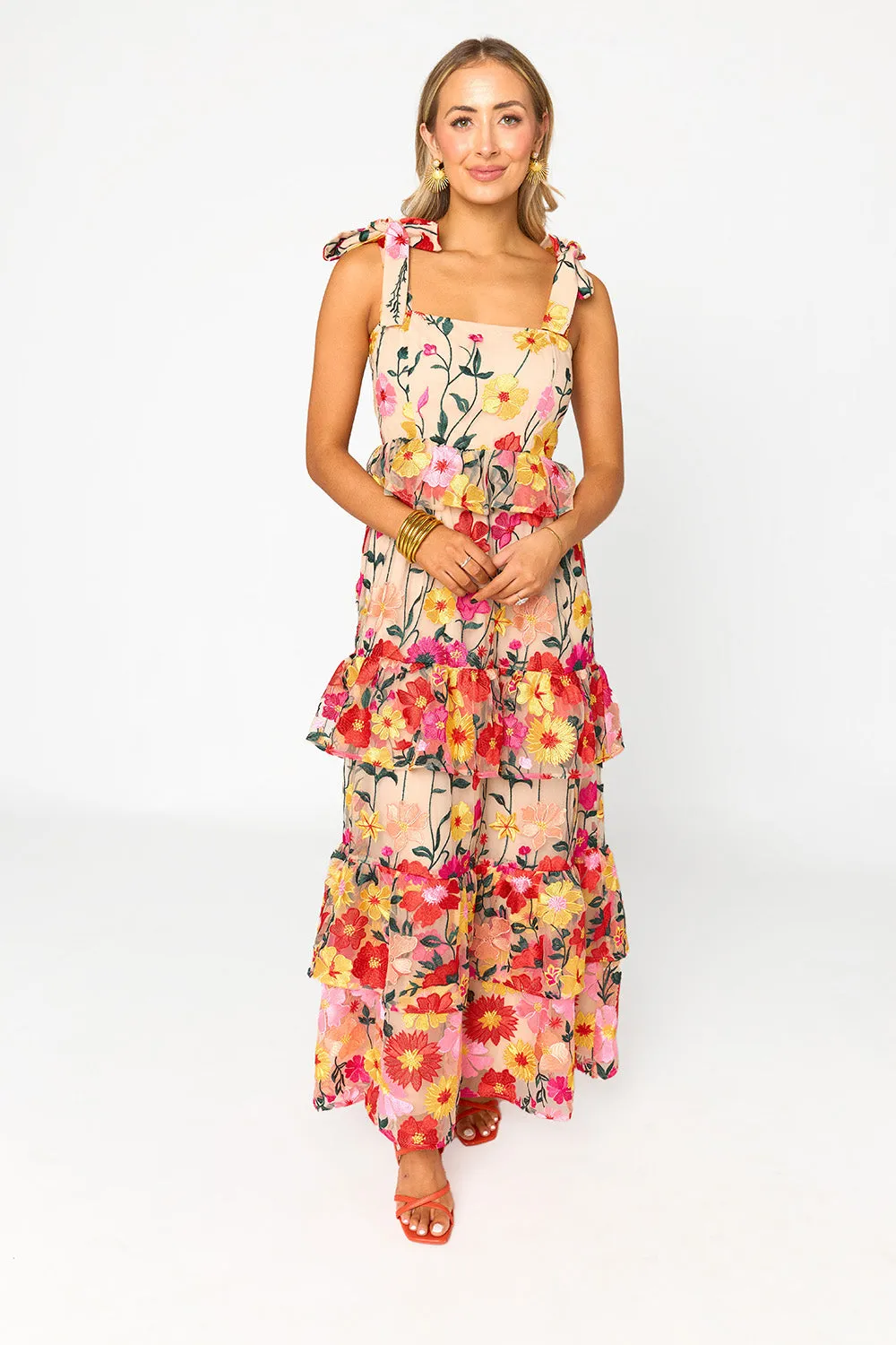 Edie Tie-Shoulder Maxi Dress - Unconditional sold by Buddy Love product image thumbnail 4