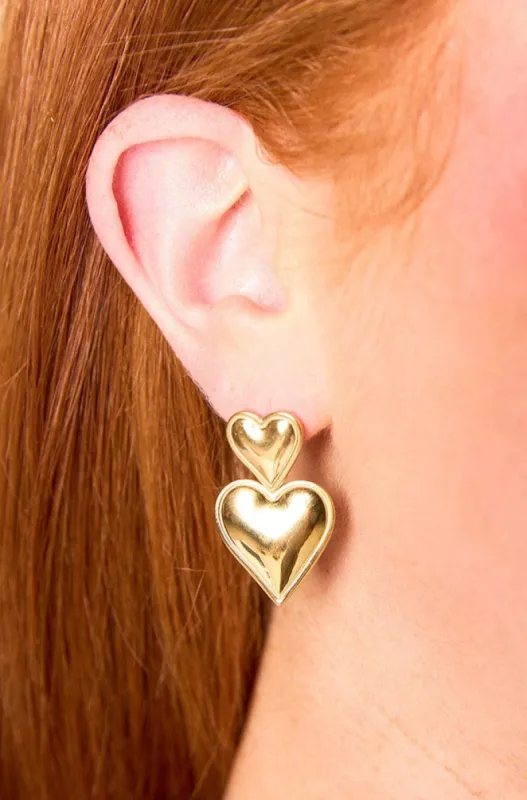 Esme Statement Earrings - Gold sold by Buddy Love