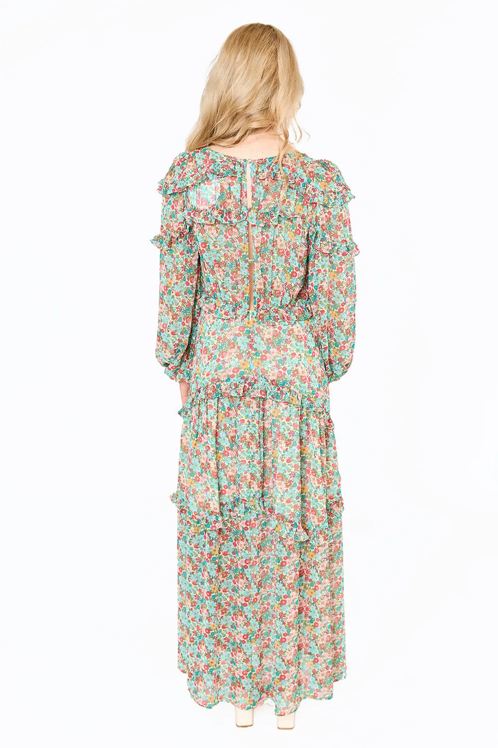 Pia Long Sleeve Maxi Dress - Lush sold by Buddy Love product image thumbnail 4