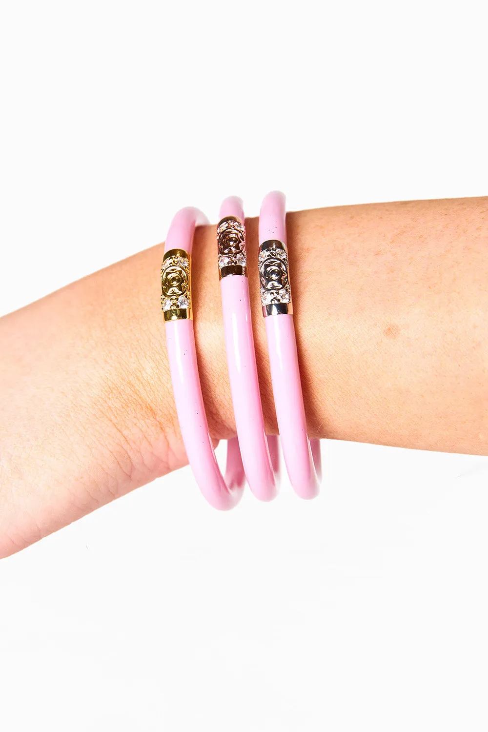 BuDha Girl Three Kings Medium Bangles - Pink sold by Buddy Love product image thumbnail 2
