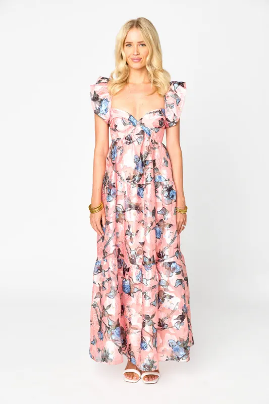 Lilly Sweetheart Neckline Maxi Dress - Sweet Talkin sold by Buddy Love