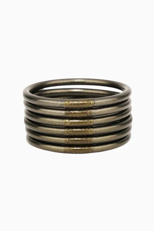 BuDha Girl All Weather Bangles - Flint sold by Buddy Love