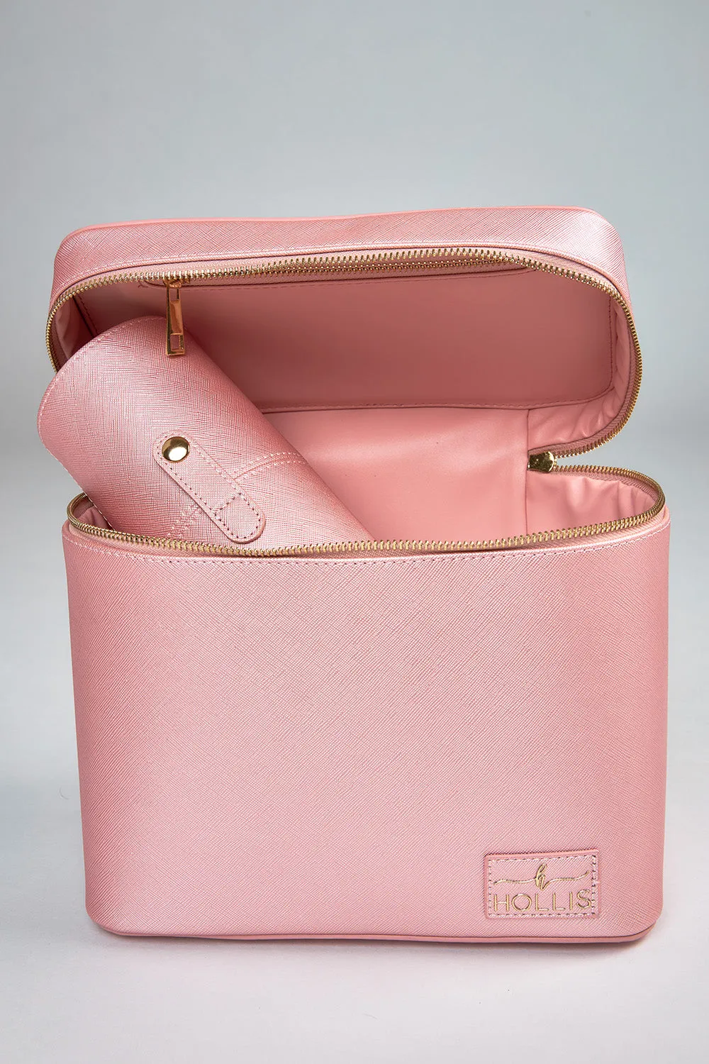 Hollis Lux Makeup Organizer - Blush sold by Buddy Love product image thumbnail 2