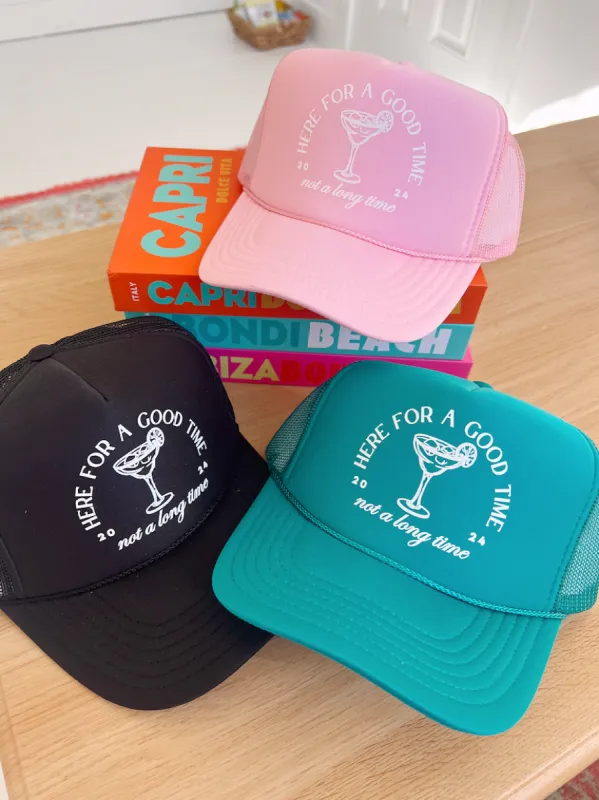 Here For A Good Time - Trucker Hat sold by Buddy Love