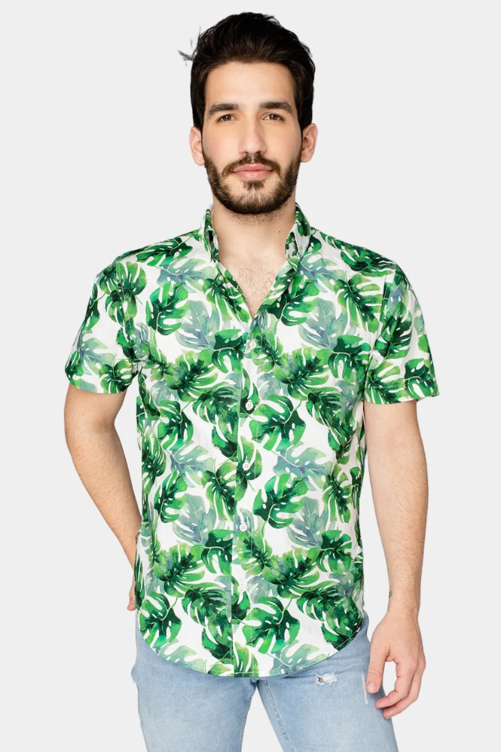 Robert Button Down Dress Shirt - Maui sold by Buddy Love