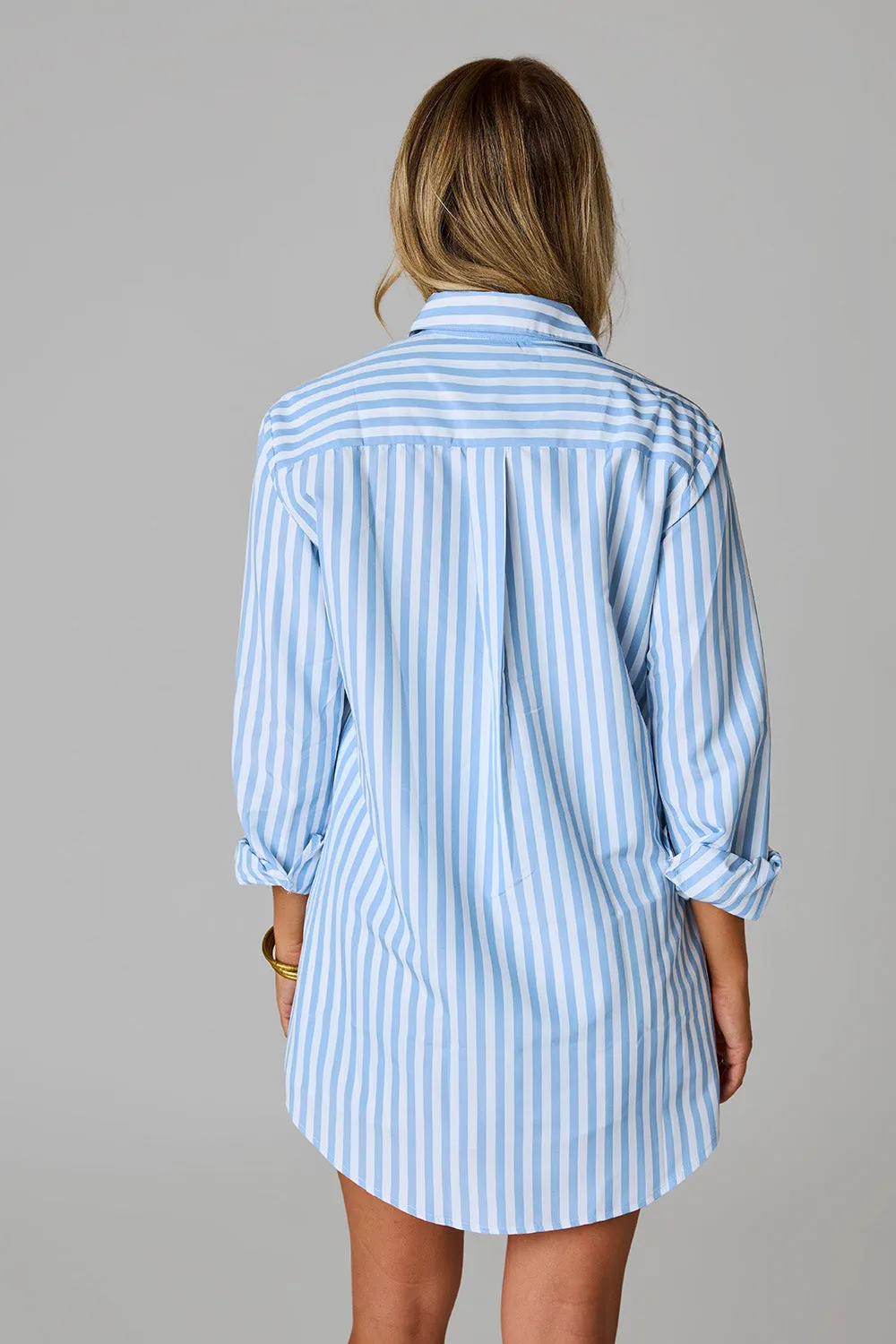 Ellen Outfit Set - Blue Stripe sold by Buddy Love product image thumbnail 5
