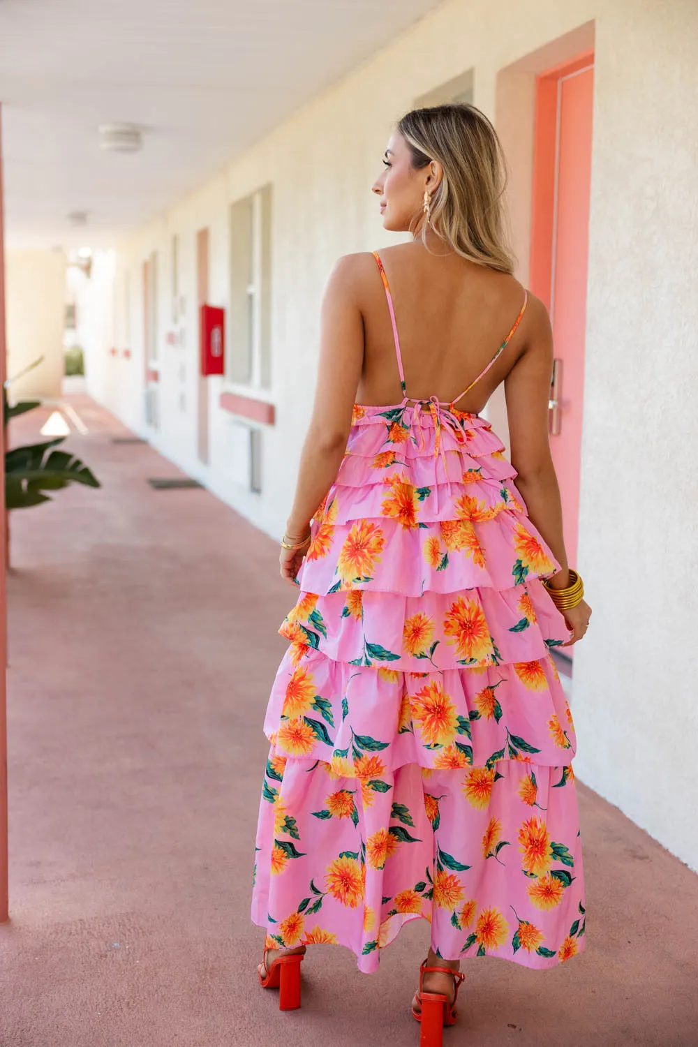 Callie Tiered Maxi Dress - Sunflower sold by Buddy Love product image thumbnail 2