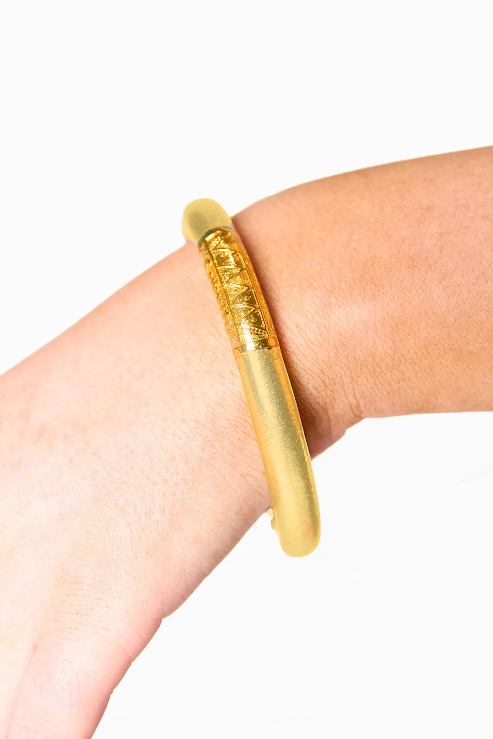 BuDhaGirl Tzubbie Bangle - Gold sold by Buddy Love product image thumbnail 2