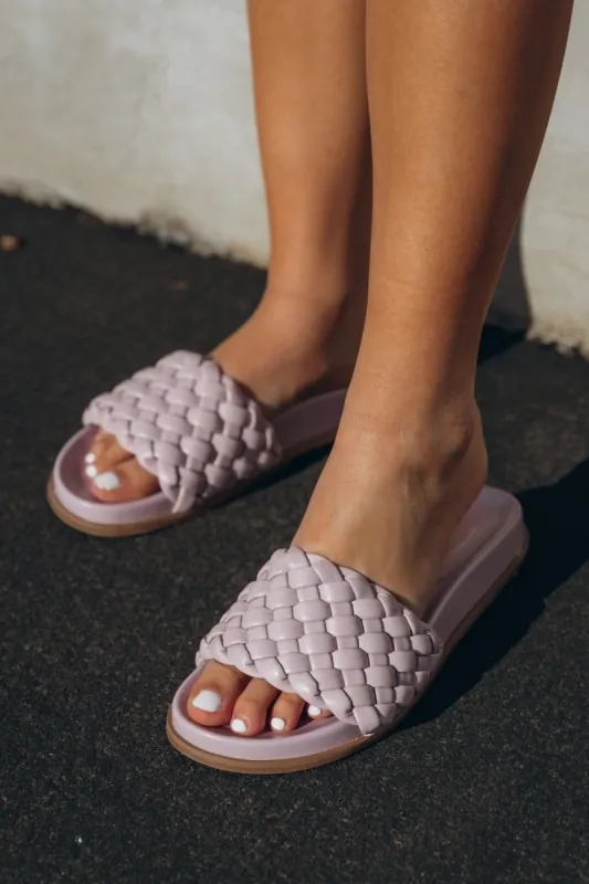 Love Braided Sandals - Lilac sold by Buddy Love