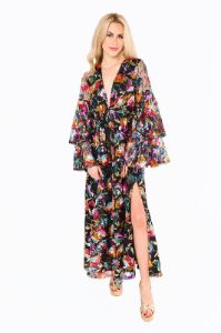 BuddyLove Colette Long Sleeve Maxi Dress - Charmed sold by Buddy Love