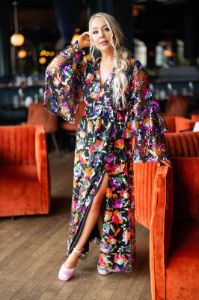 BuddyLove Colette Long Sleeve Maxi Dress - Charmed sold by Buddy Love
