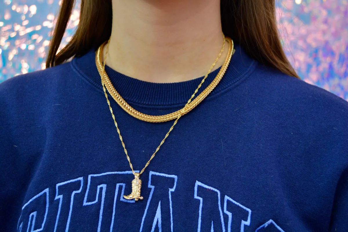 Boot Kickin Necklace sold by Buddy Love