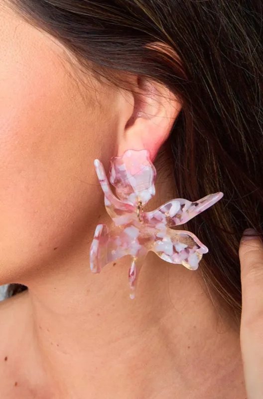 Linny Co xx BL Fawna Statement Earrings - Stained Glass sold by Buddy Love