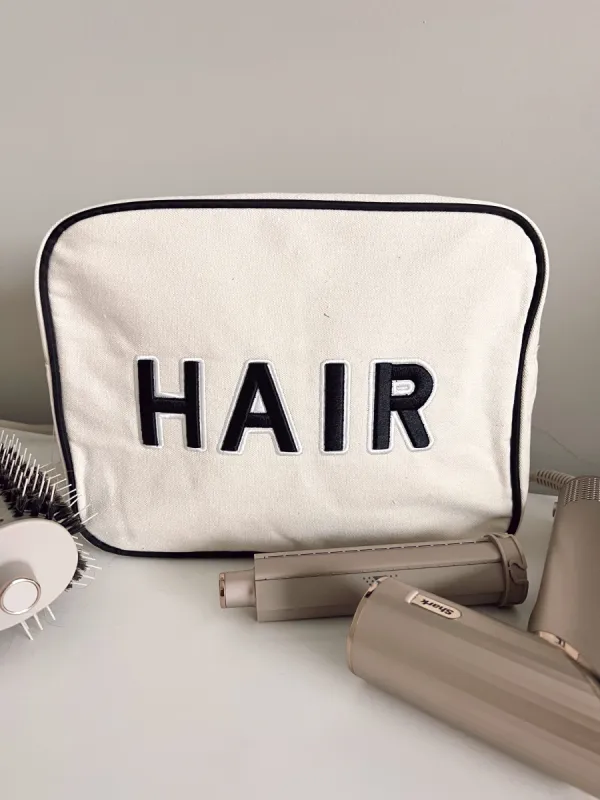 Hair Canvas XL Bag - Black Trim sold by Buddy Love