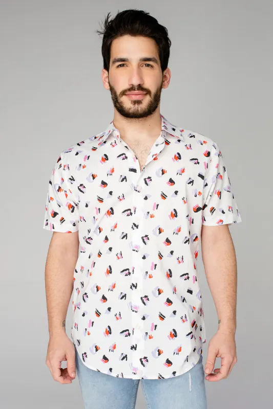 Robert Button Down Dress Shirt - Oyster sold by Buddy Love