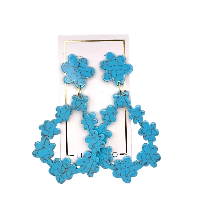 Bianca Earrings - Turquoise sold by Buddy Love