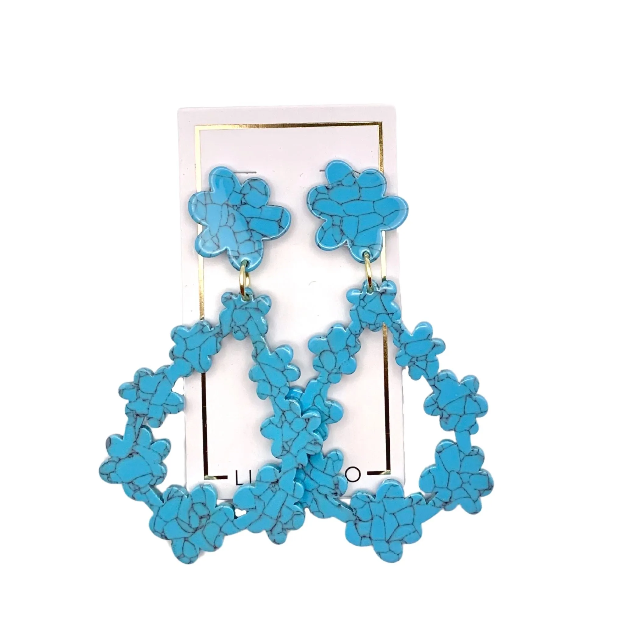 Bianca Earrings - Turquoise sold by Buddy Love