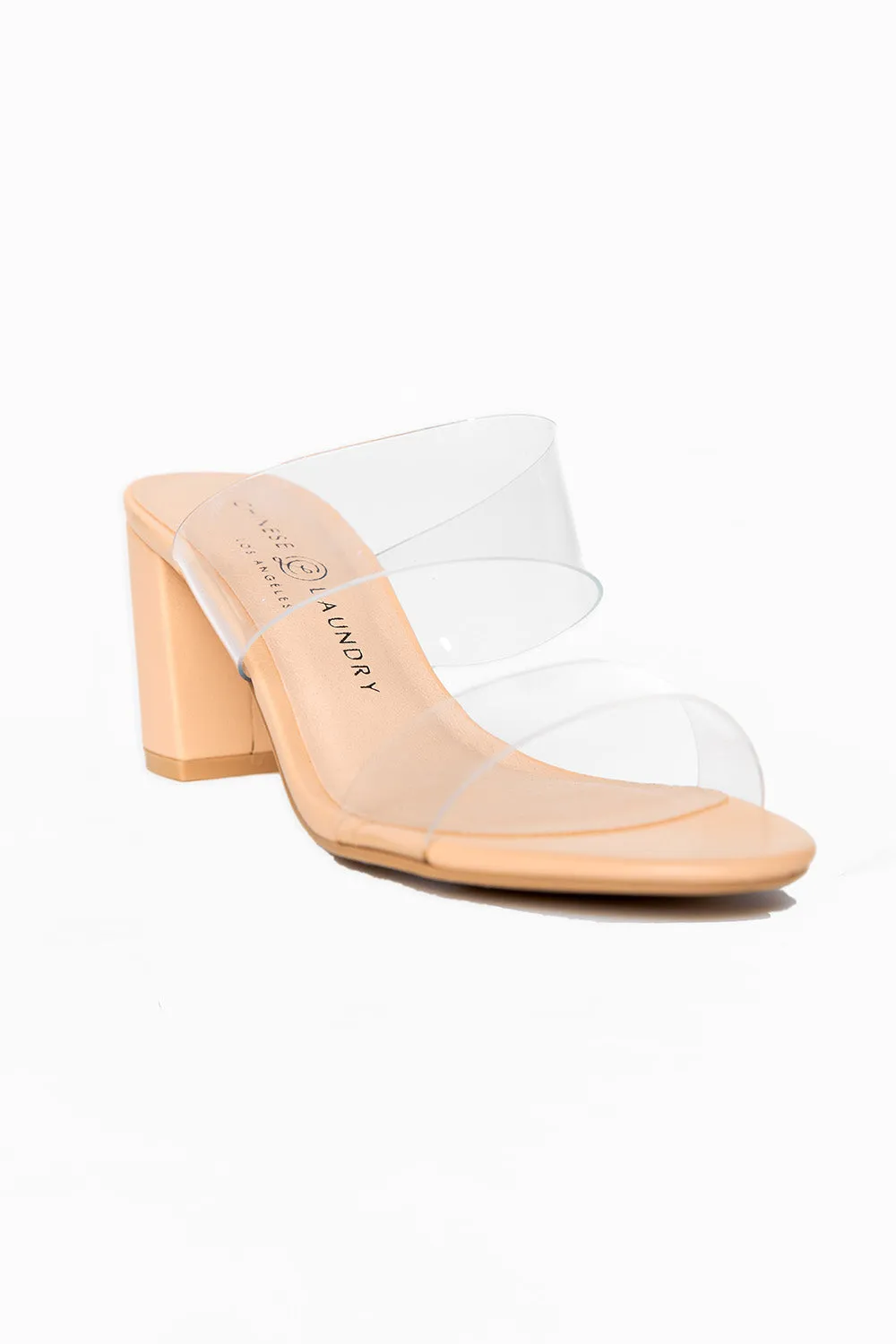 Robinn Heels - Clear sold by Buddy Love