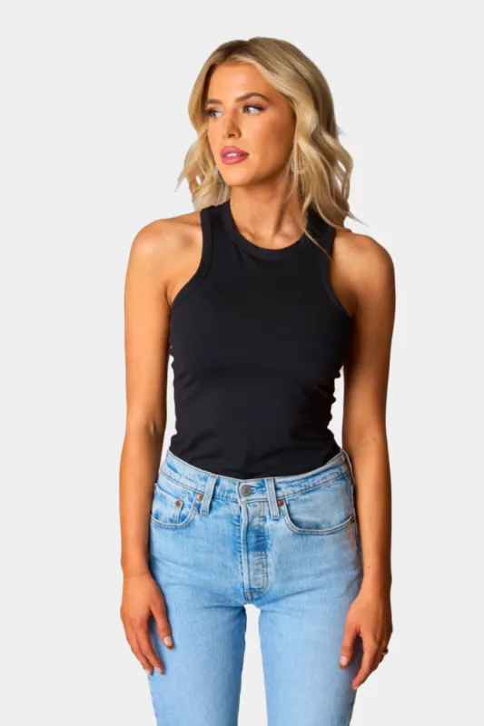 Jada Racerback Bodysuit - Panther sold by Buddy Love