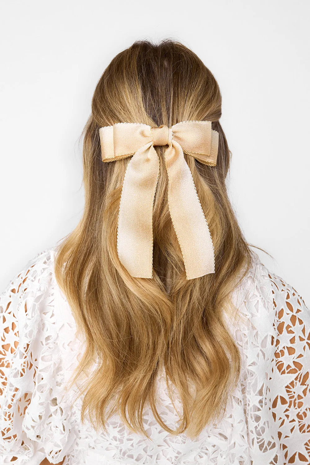 Wren Hairbow - Taupe sold by Buddy Love product image thumbnail 2