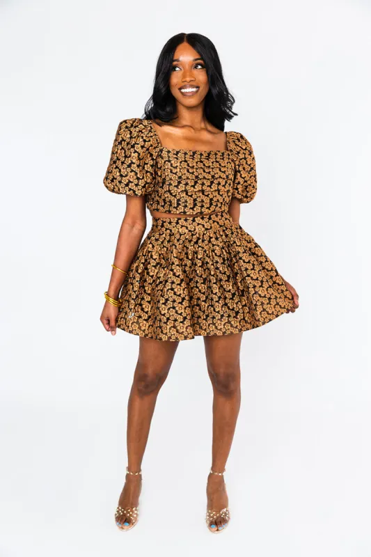 Cutie Outfit Set - Rum Raisin sold by Buddy Love