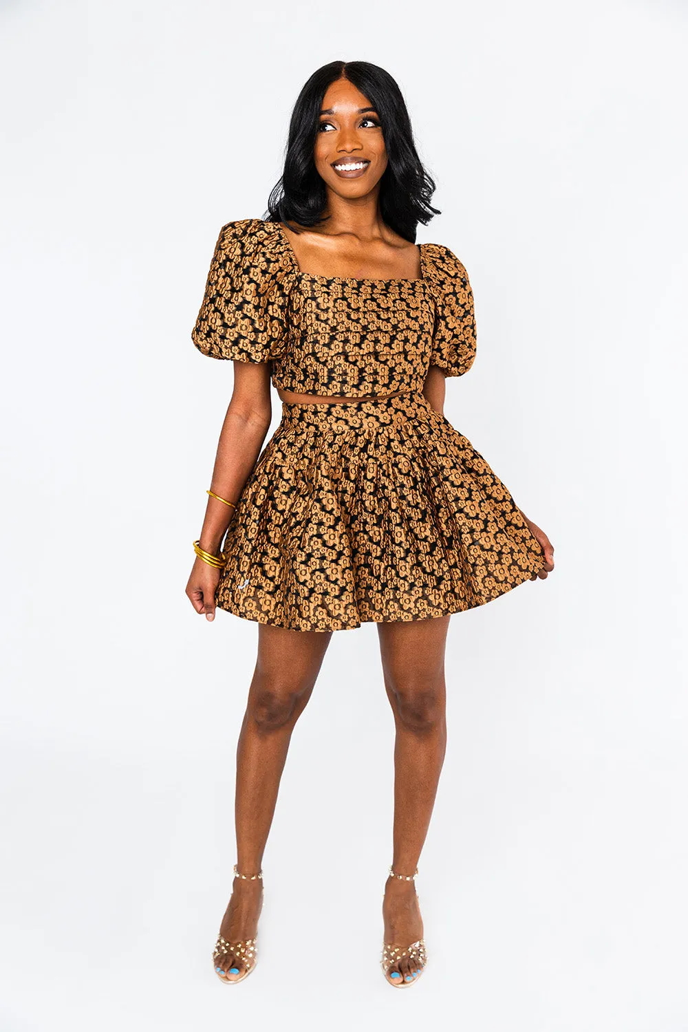 Cutie Outfit Set - Rum Raisin sold by Buddy Love