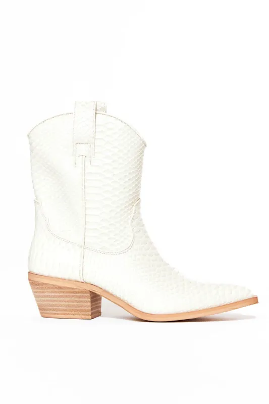 Zou Zou Booties- Bone Snake sold by Buddy Love