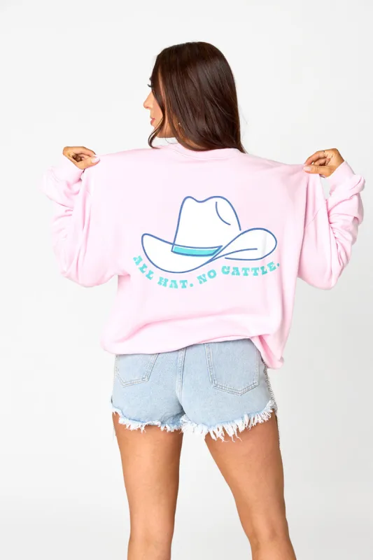 Vickie Graphic Sweatshirt - All Hat No Cattle sold by Buddy Love