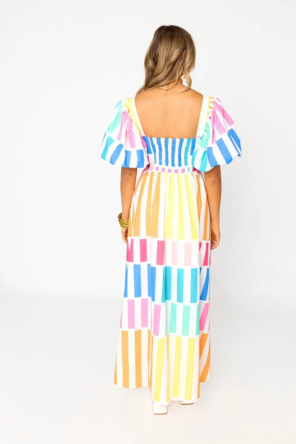 Jacqueline Sweetheart Neckline Midi Dress - Newport sold by Buddy Love product image thumbnail 3