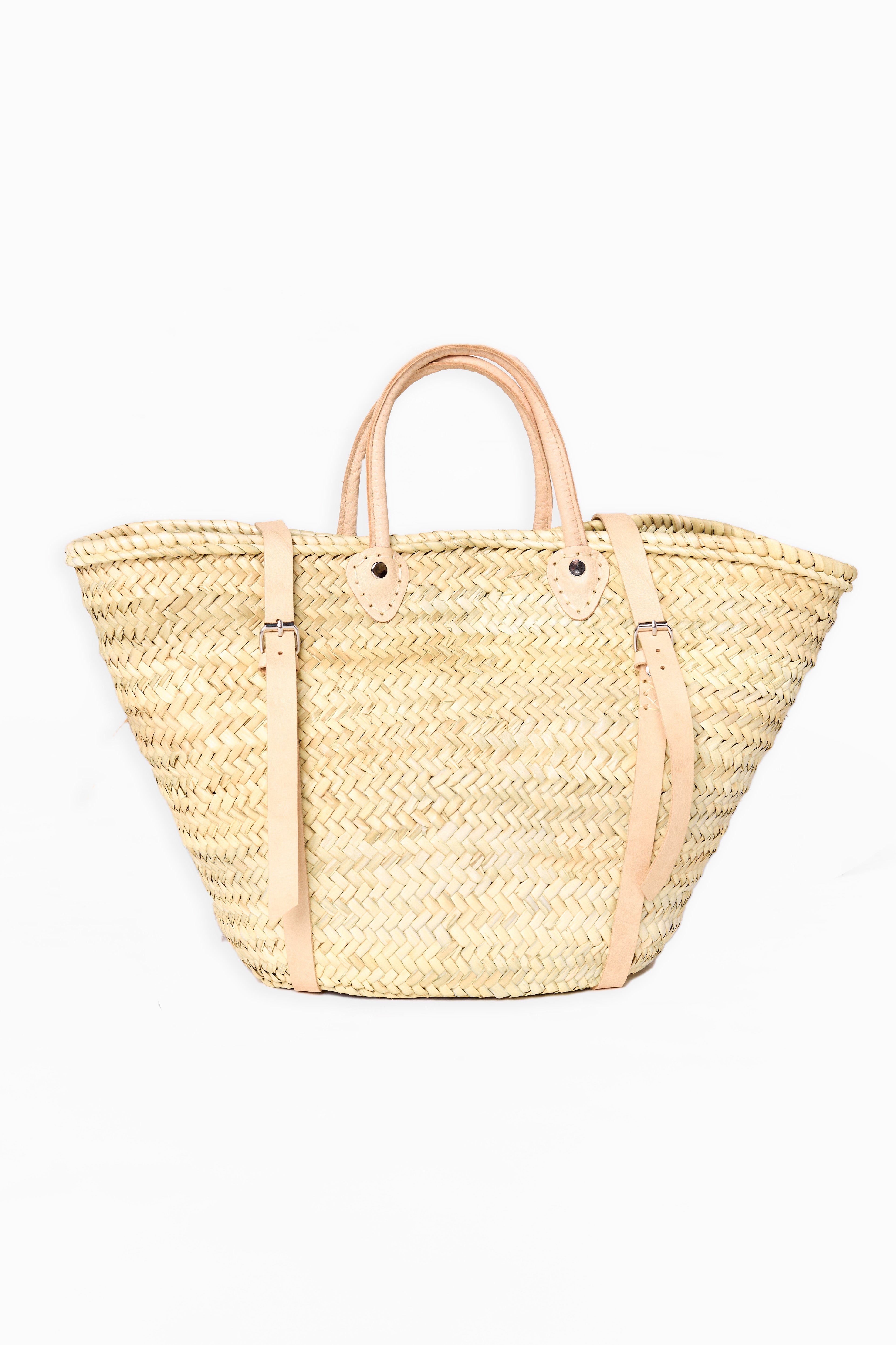 Athens Straw Basket - Natural sold by Buddy Love product image thumbnail 2