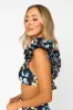 Mariposa Ruffle Shoulder Bikini Top sold by Buddy Love