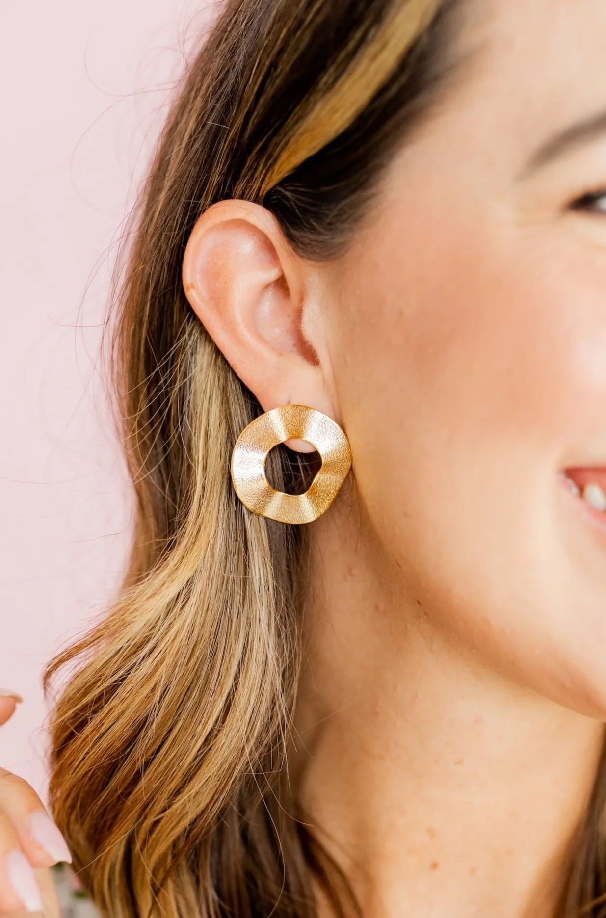 Eliza Earrings - Gold sold by Buddy Love