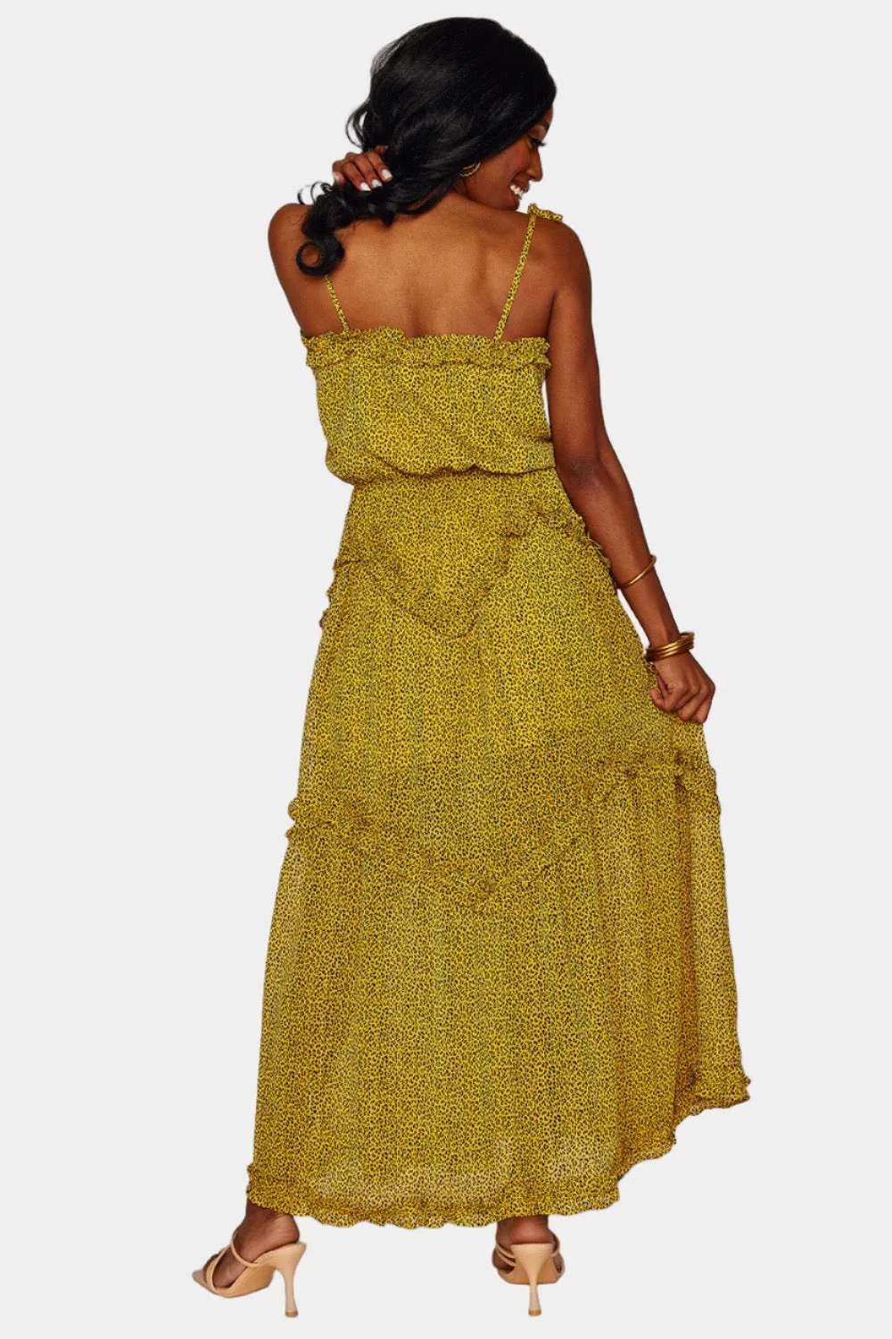 Rori Tie-Shoulder Maxi Dress - Wild sold by Buddy Love product image thumbnail 5