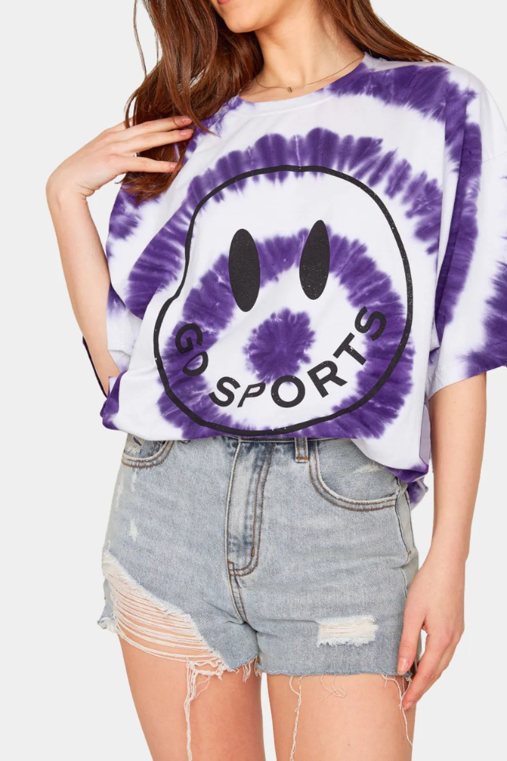 Ram Oversized Graphic Tie-Dye Tee - Go Sports sold by Buddy Love