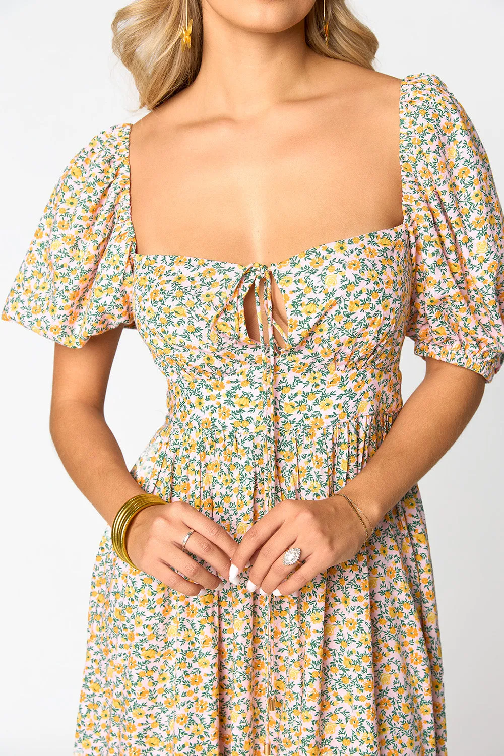 Olsen Midi Dress - Magnolia sold by Buddy Love product image thumbnail 4